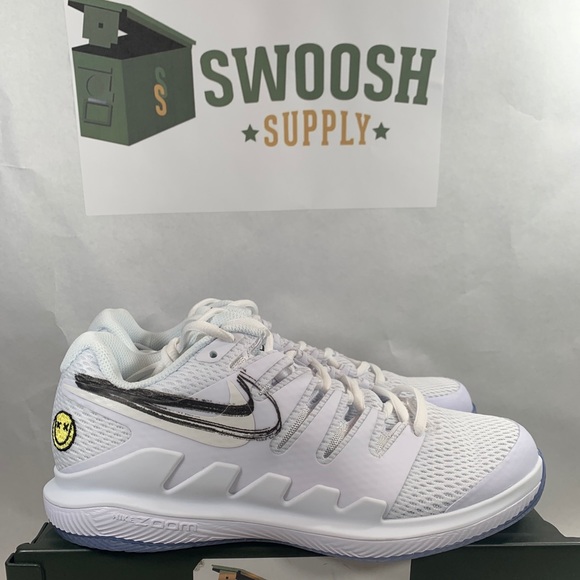 nike air zoom vapor x white canary